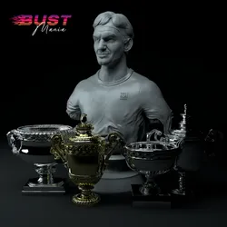 Roger Federer Premium 3D Diorama STL