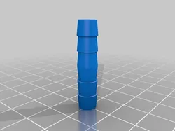 1/4" or 6.4mm Barbed Hose Adapter With 0.8mm Hole