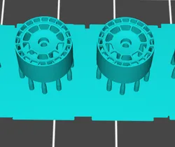 1/64 Scale Fifteen52 Traverse Wheels & Tyres