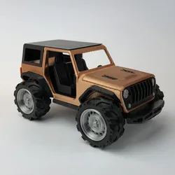 2-door JEEP w removable HARDTOP - Fully printable