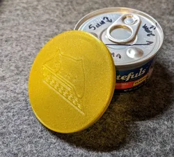 Cat Food Can Lid
