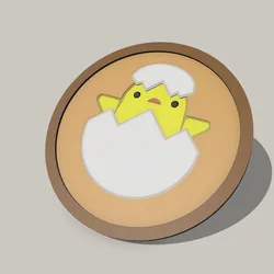 Egg-straordinary Chick Hatch Coaster