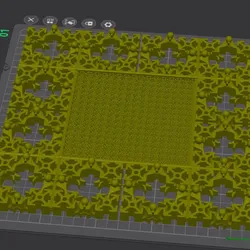 Fișiere pentru imprimante 3D | Fișier 3MF | Konomi Quad 2020 T-Slot Spine Modular Board Double fab