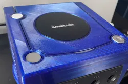 GameCube Drive Door Shell 1:1 Exact Copy