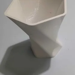Hexagon flower pot