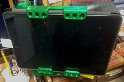 Ipad holder for Lowe's wire shelf - 25.5mm