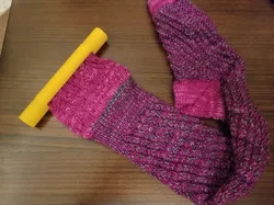 Knitting Project Tube