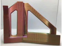 Open Book Display Stand