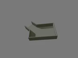 Parts trays with sorting scoops