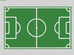 Plantilla de letrero de campo de fútbol para personalizar - Modelo de impresión 3D gratuito