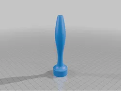 Plastic bottle maracas (handle part)