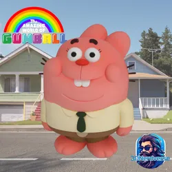 Richard Watterson Action Figure