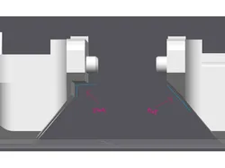 SCX24 Reversible Skid Plate