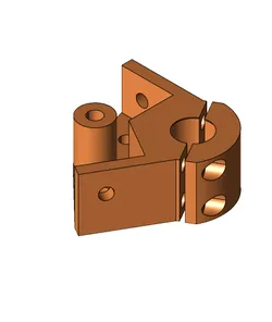 2020 Extrusion to 16mm post - 60deg Bracket