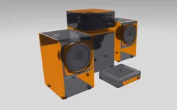 2.1 Sub Speakers and AMP