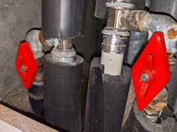 3D printed water pipe knob