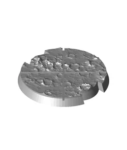 50mm Notched Round Bases for Miniatures - Pack 1