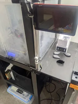 Bracket for 20/20 extrusion to Ikea Lack Table