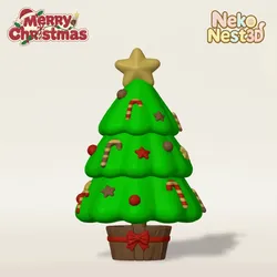 Characters & Creatures STL indir - Christmas Tree - NekoNest3D