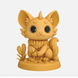 Characters & Creatures STL تنزيل - Desertfox colecionável - Leandro De coração
