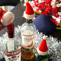 Classic Santa Claus Hat for Bottle