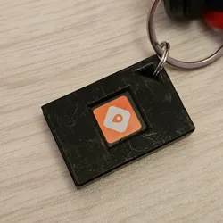 Fișiere pentru imprimante 3D | Fișier 3MF | Protection pour le badge Georide 3