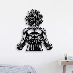 ⚡🟣 GOHAN SSJ WALL ART 2D - DRAGON BALL