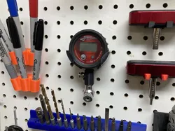 Holder for Longacre digital tire gauge