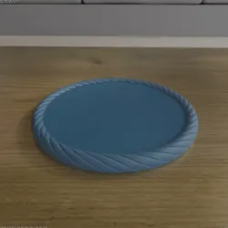 Home Decorations & Ornaments STL تنزيل - Twisted Rope Coaster STL Model - HIve