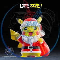 Life Size Christmas Monster #025 3D Printer STL file