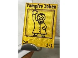 MTG Mini 1/1 Vampire Token (SCARY)