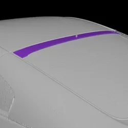 Nissan 350z wing rear glass 1/1