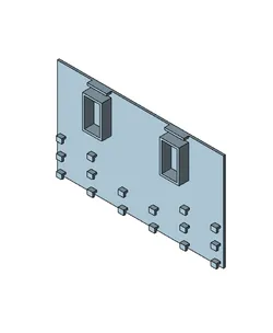 P1P pegboard mod plate cover brackets