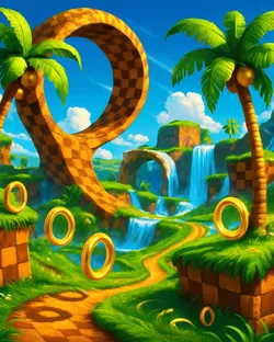 Props & Terrain STL Descărcare - Knuckles Sonic - 3DImpresions
