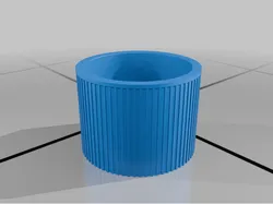 Wall Mounted Planter with vertical lines