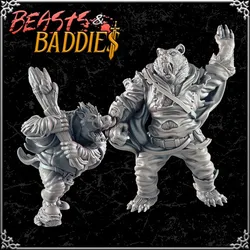 Were-bear and Were-boar (Support-free)