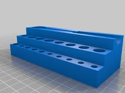 Wheeler Master Roll Pin Punch Organizer