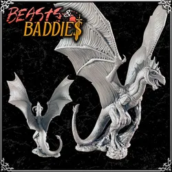 Young Black Dragon (Support-free)