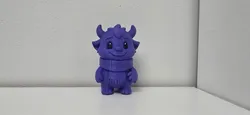 مجاني Home Decorations & Ornaments STL تنزيل - Horned Monster with Scarf Holiday Figurine - 3DMaster1
