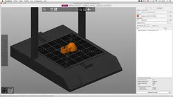 Artillery Sidewinder X1 Custom Bed model for Prusaslicer