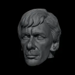 Ayrton Senna Headsculpt – F1 Legend 1:6 & 1:12 Scale STL & OBJ