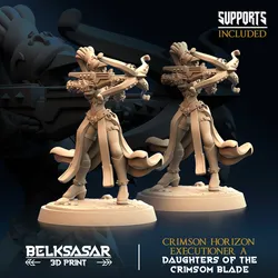 Crimson Horizon Executioner A Nude and Normal