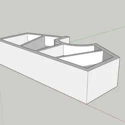 Fișiere pentru imprimante 3D | Fișier 3MF | Cale pour poteau grillage 48