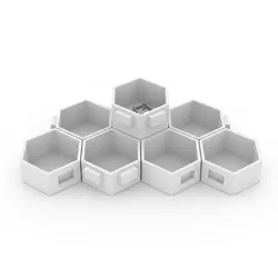 Honeycomb Hex Organizer – Modular Stackable Storage Boxes