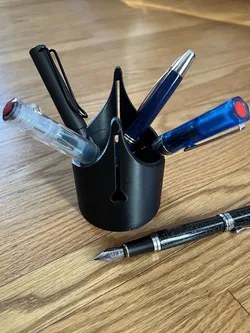 Pen Cup Inspired by Fountain Pen Nib