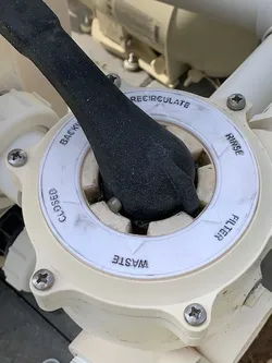 Pentair 1 1/2" Filter Valve Replacement Label