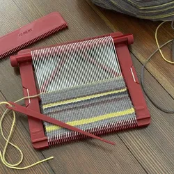 Pocket Loom Weaving Kit 4"x4" 12-dent