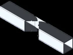 rounded 90 degree bend