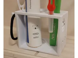Single Toothbrush and mini brush holder