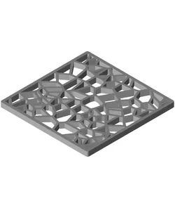 voronoi table decor 12.stl